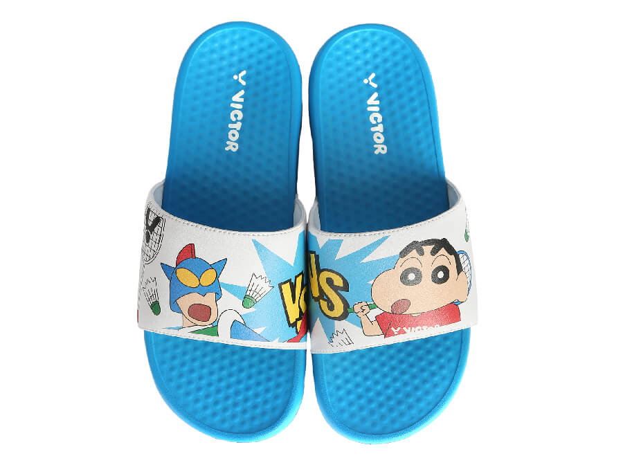 Victor x Crayon ShinChan Sandals 008CS [Blue/White]