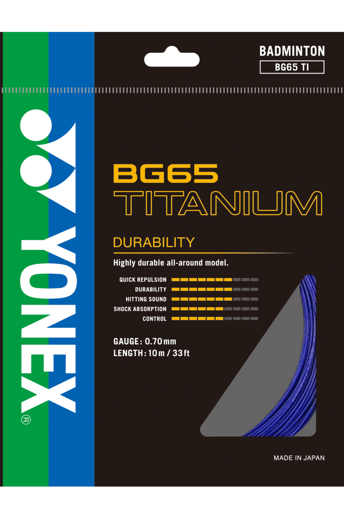 Yonex BG 65 Titanium Badminton String