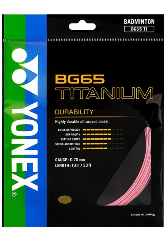 Yonex BG 65 Titanium Badminton String