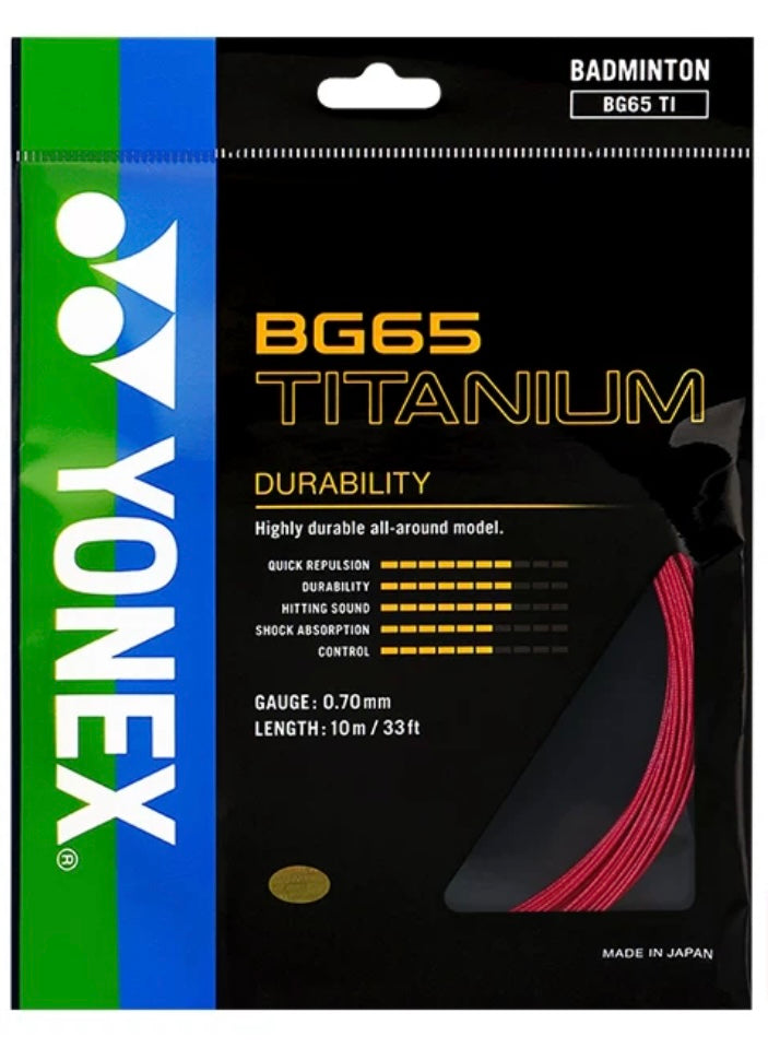 Yonex BG 65 Titanium Badminton String