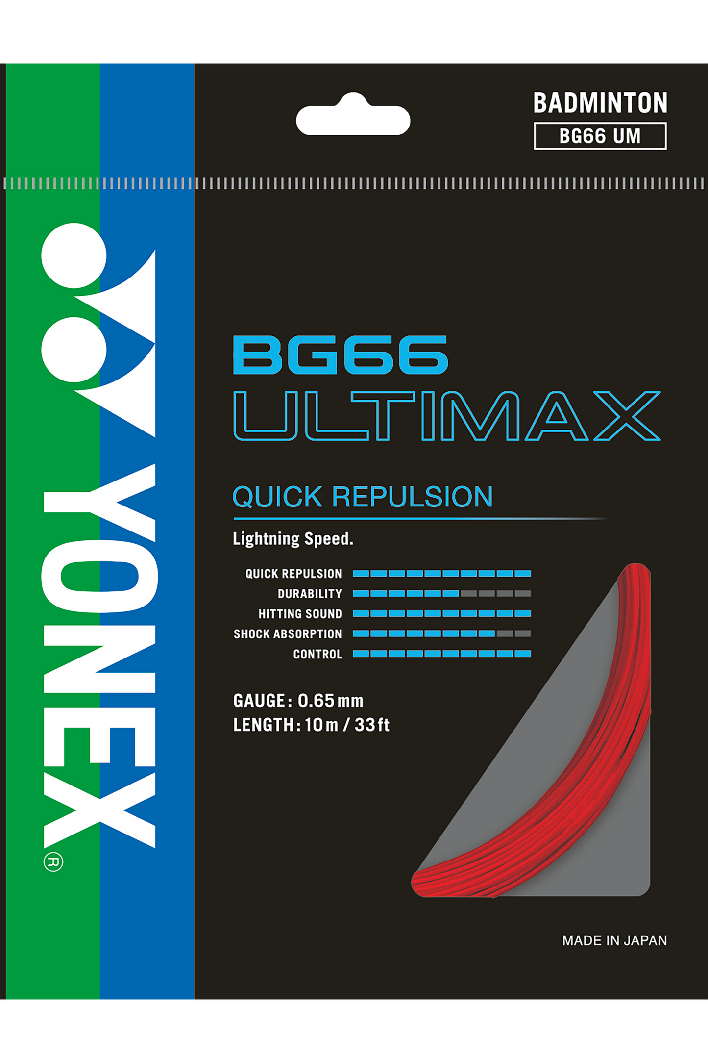 Yonex BG 66 Ultimax Badminton String