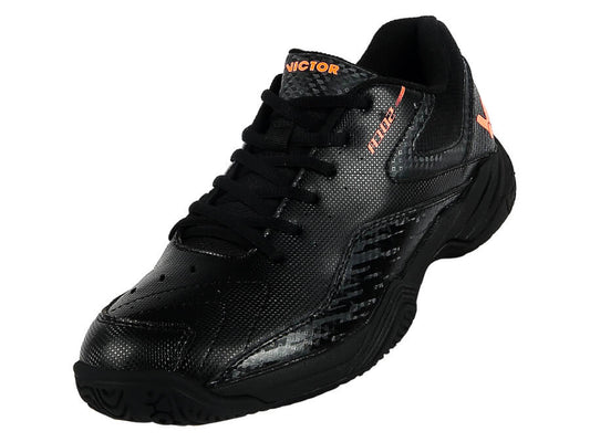 Victor A102 Badminton Shoes [Abyss Black]