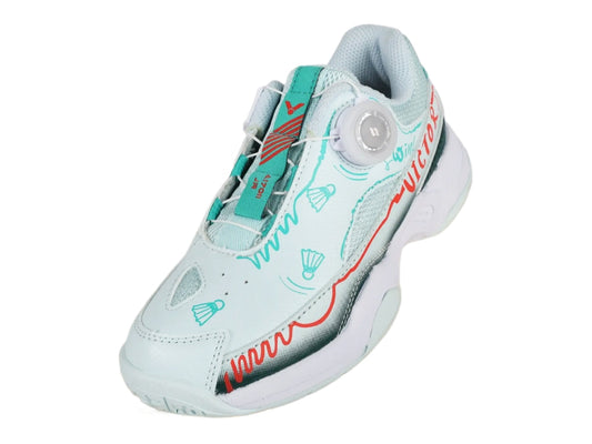 Victor A170II Junior Badminton Shoes [Soothing Sea/Verdigris]
