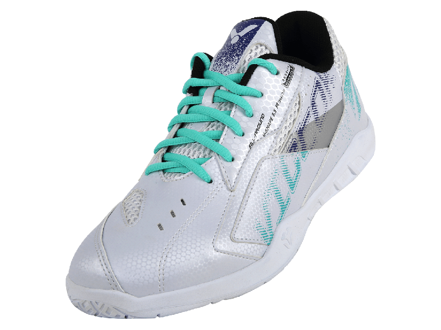 Victor A362III Badminton Shoes [White]