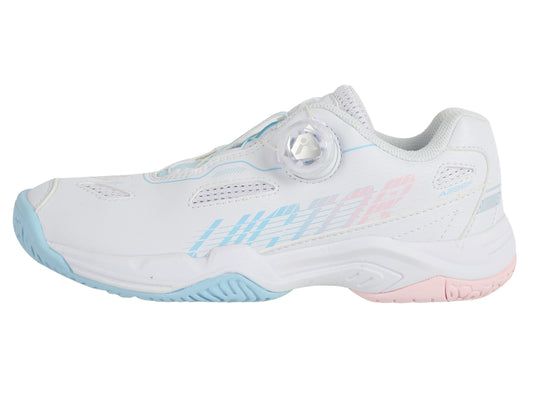 Victor A396 Badminton Shoes [White/Corydalis Blue]