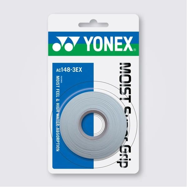 Yonex AC148 Moist Grip [Pack of 3]