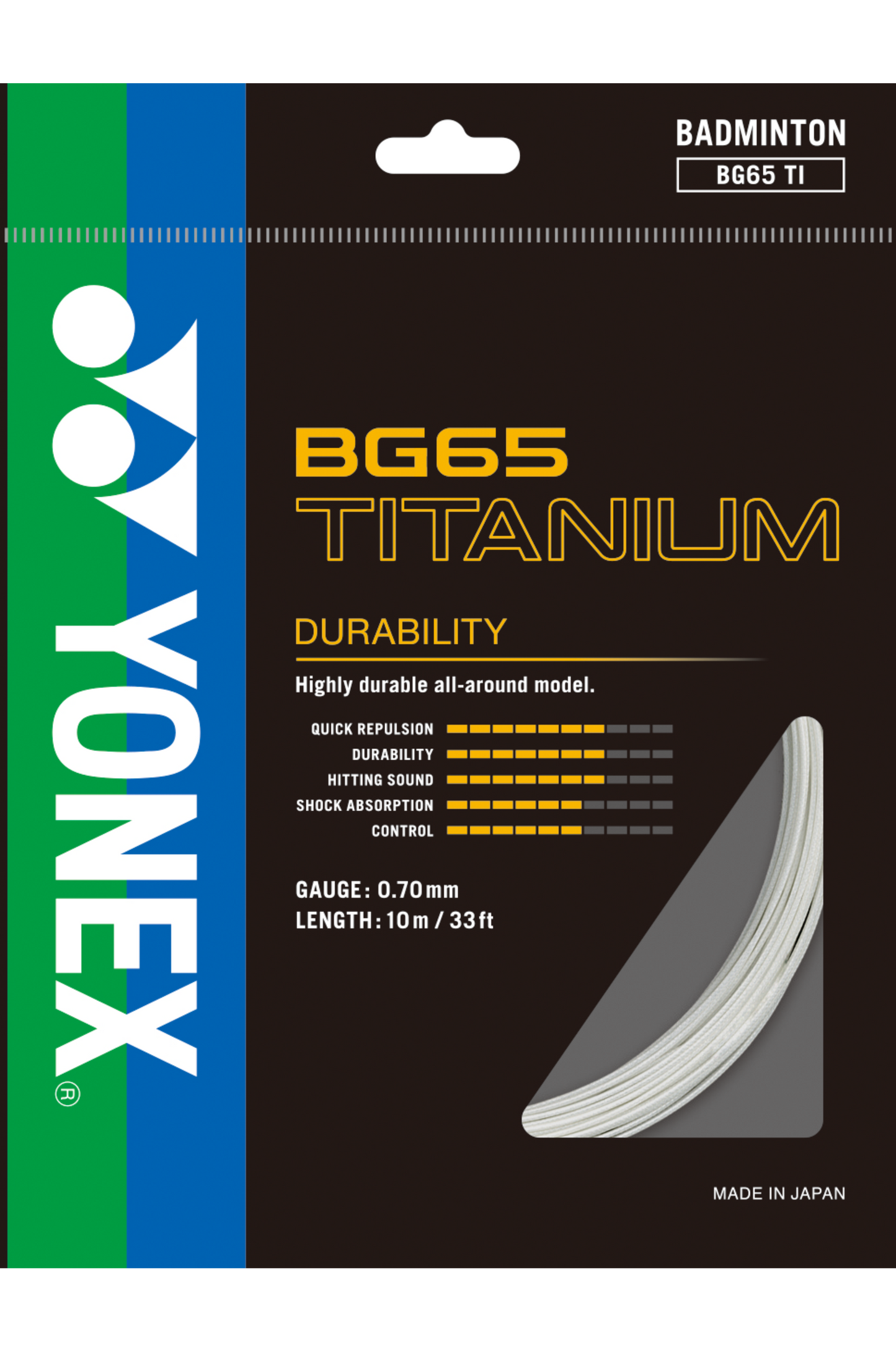 Yonex BG 65 Titanium Badminton String