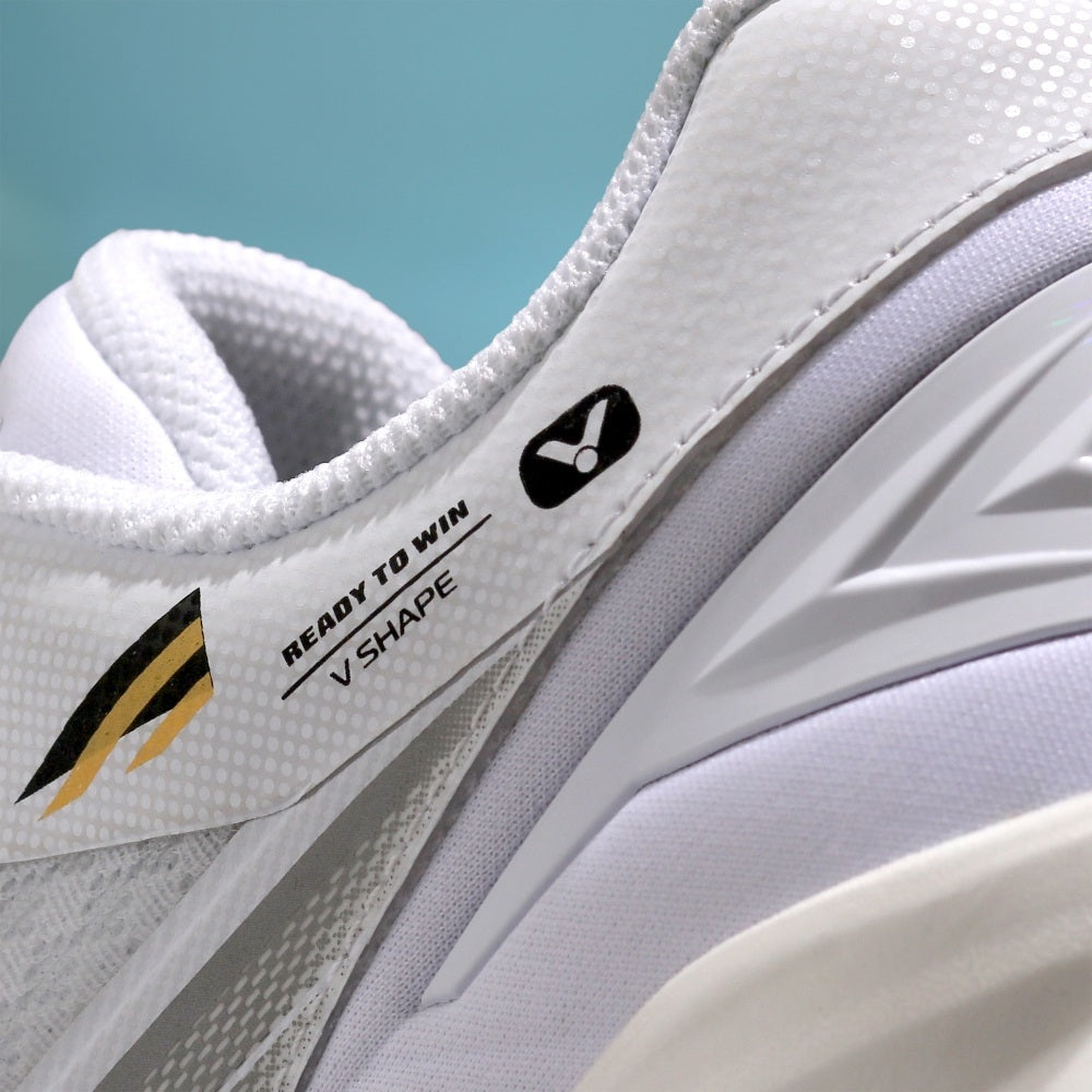 Victor C90 NitroLite Badminton Shoes [White]