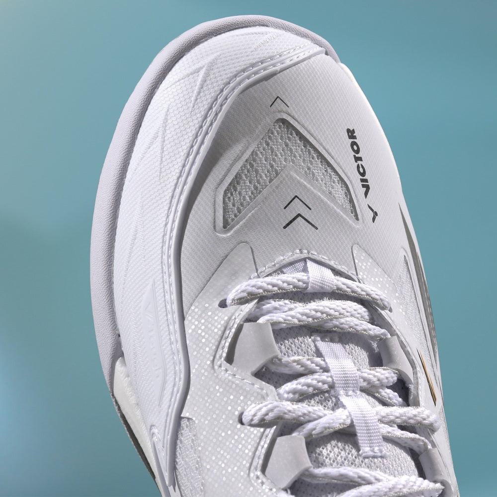 Victor C90 NitroLite Badminton Shoes [White]