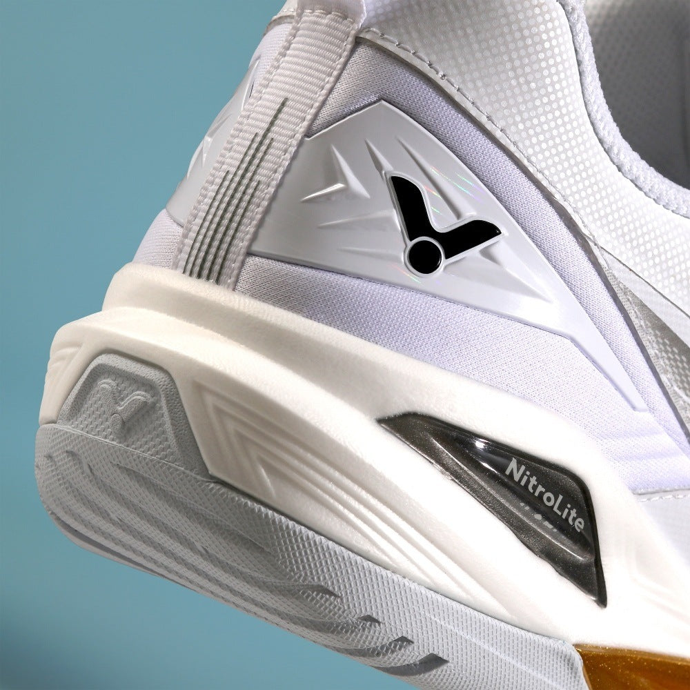 Victor C90 NitroLite Badminton Shoes [White]