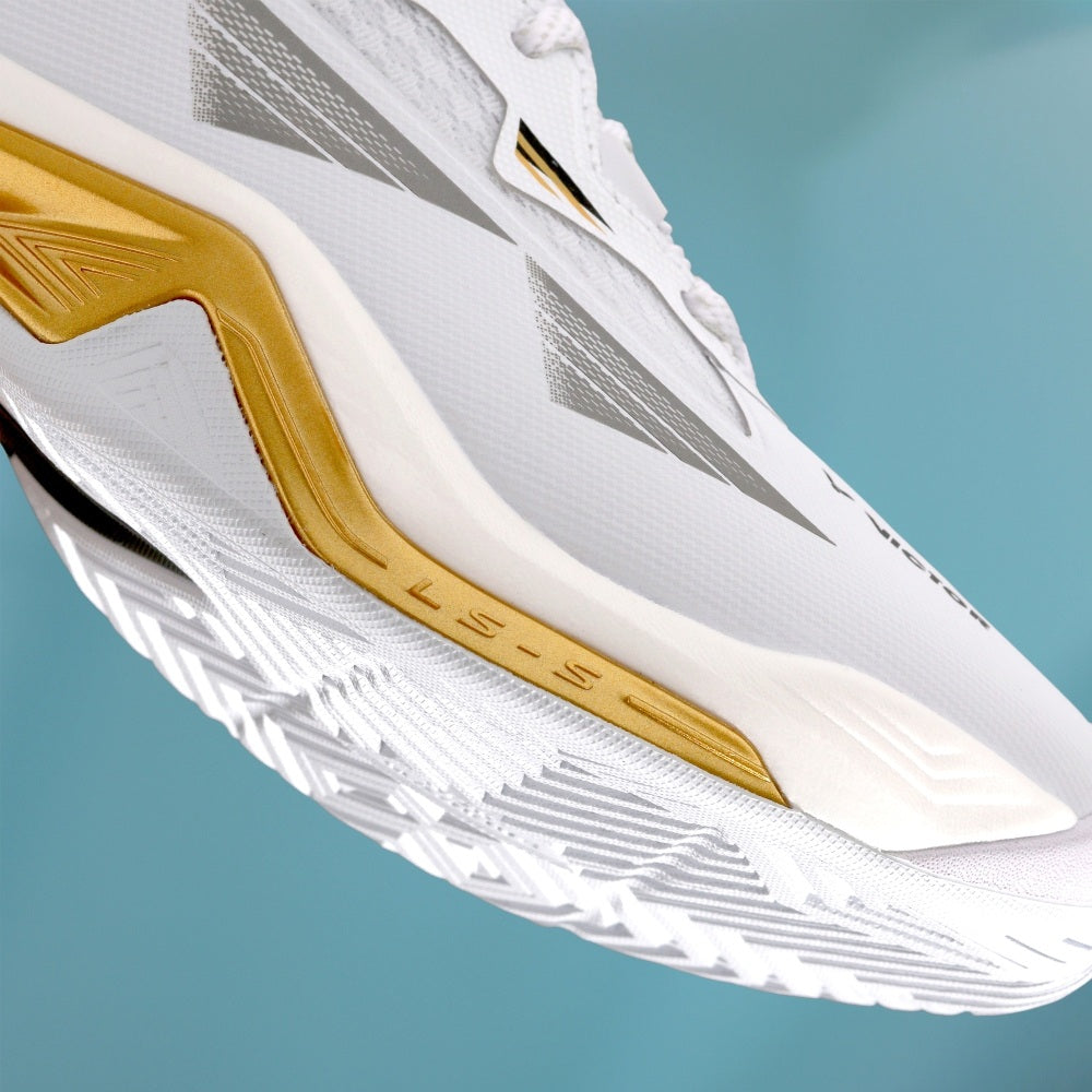 Victor C90 NitroLite Badminton Shoes [White]