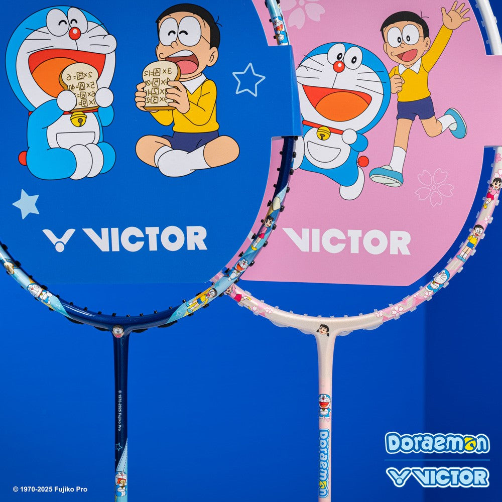 Victor x Doraemon Thrsuter K Badminton Racquet Set Gift Box [UNSTRUNG]