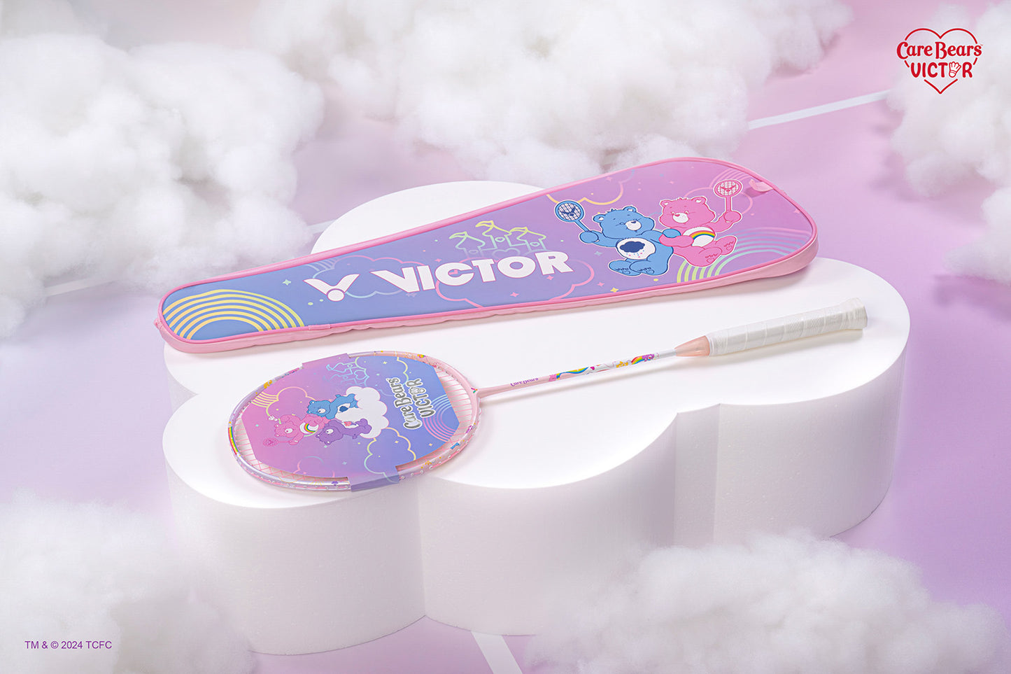 Victor x Care Bears Jetspeed Badminton Racquet [UNSTRUNG]