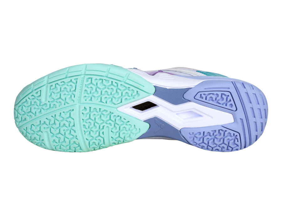 Victor P8500 NitroLite Badminton Shoes [Brilliant White/Blue Violet]