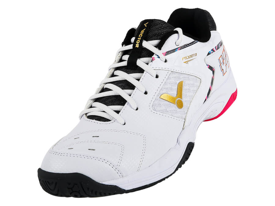 Victor P9200TD Badminton Shoes [Bright White/Dark Sapphire]