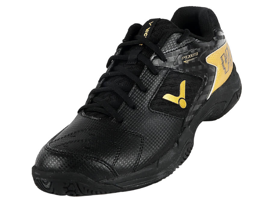 Victor P9200TD Badminton Shoes [Black/Gold]