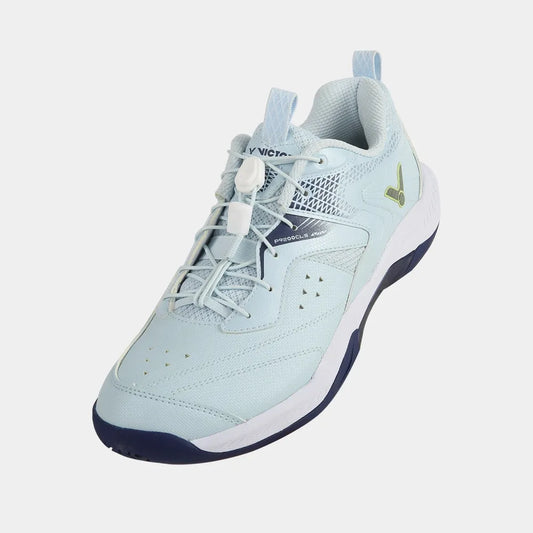 Victor P9200CLS Badminton Shoes [White Anthracite/Light Blue]