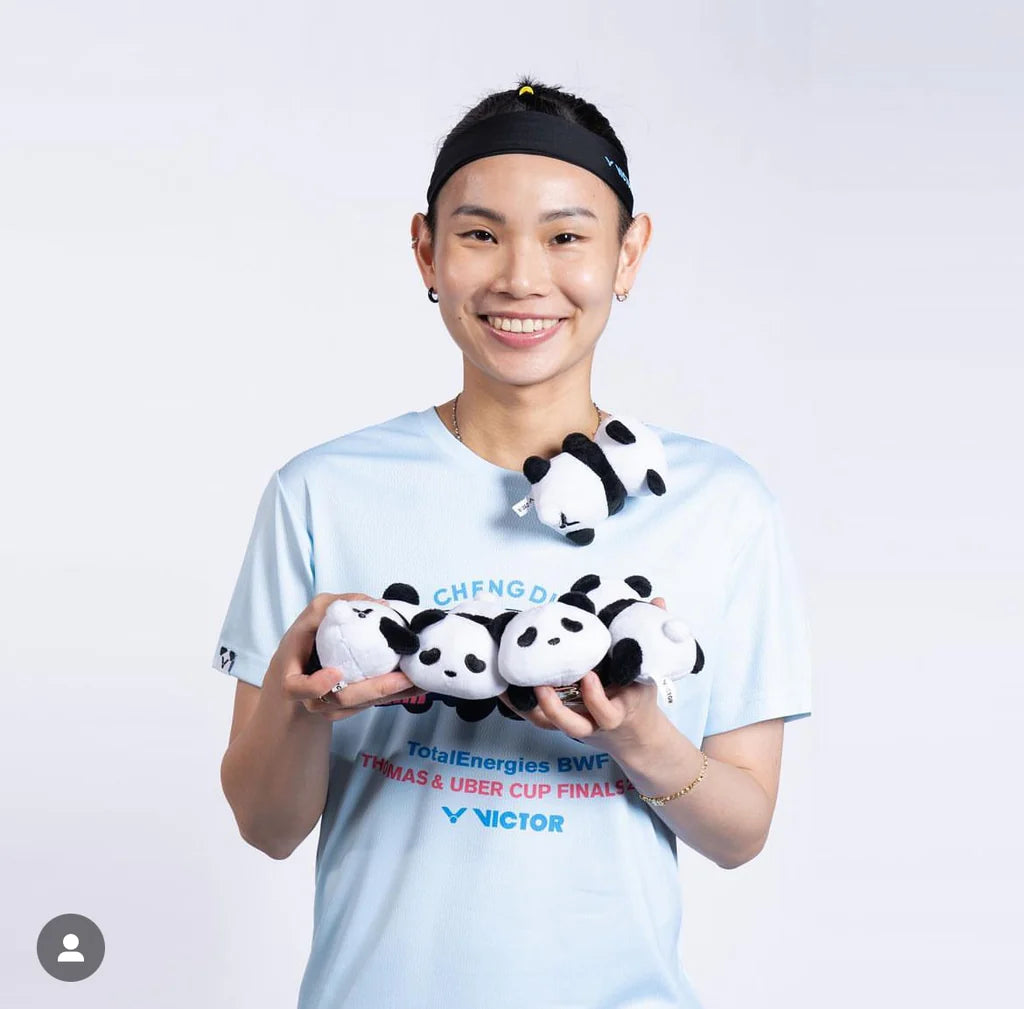 Victor BWF Thomas & Uber Cup 2024 Panda Doll