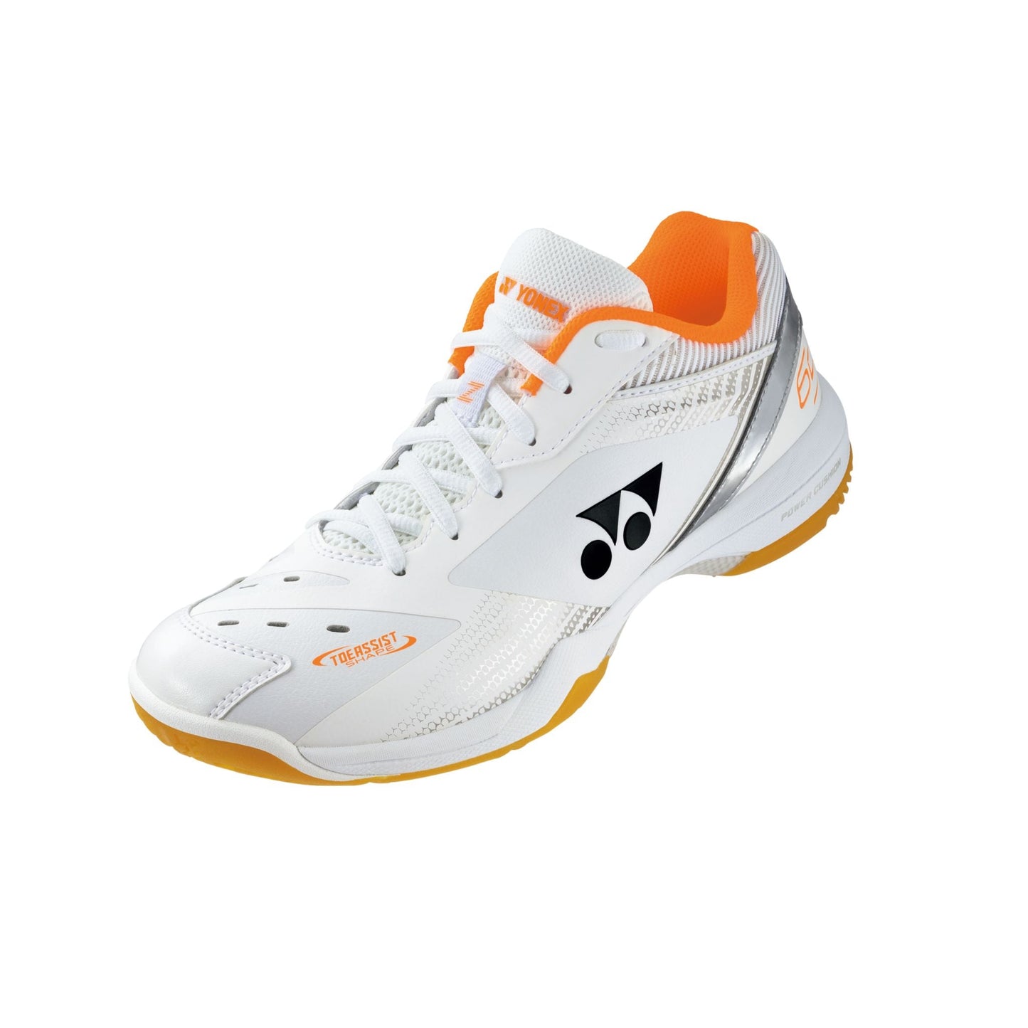 Yonex Power Cushion 65 Z3 Wide Mens [White/Orange]