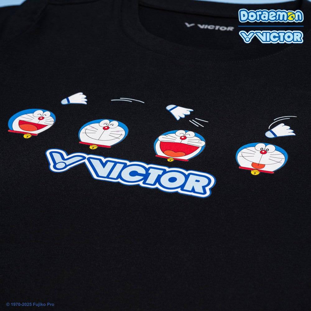 Victor x Doraemon Unisex T-Shirt T-502DRM