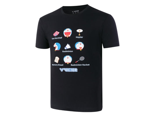 Victor x Doraemon Unisex T-Shirt T-503DRM