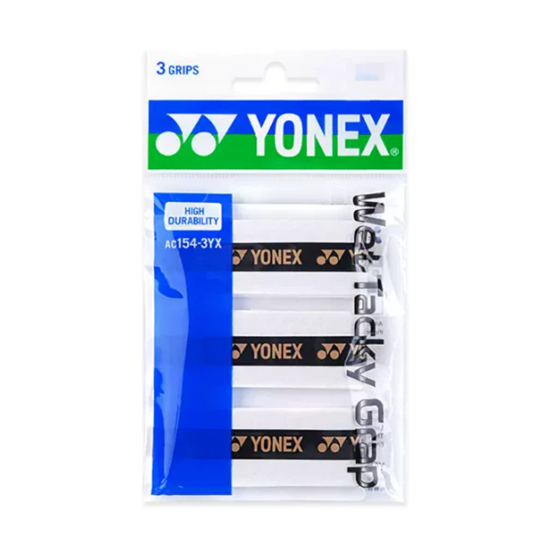 Yonex AC154 Wet Tacky Grap [Pack of 3]