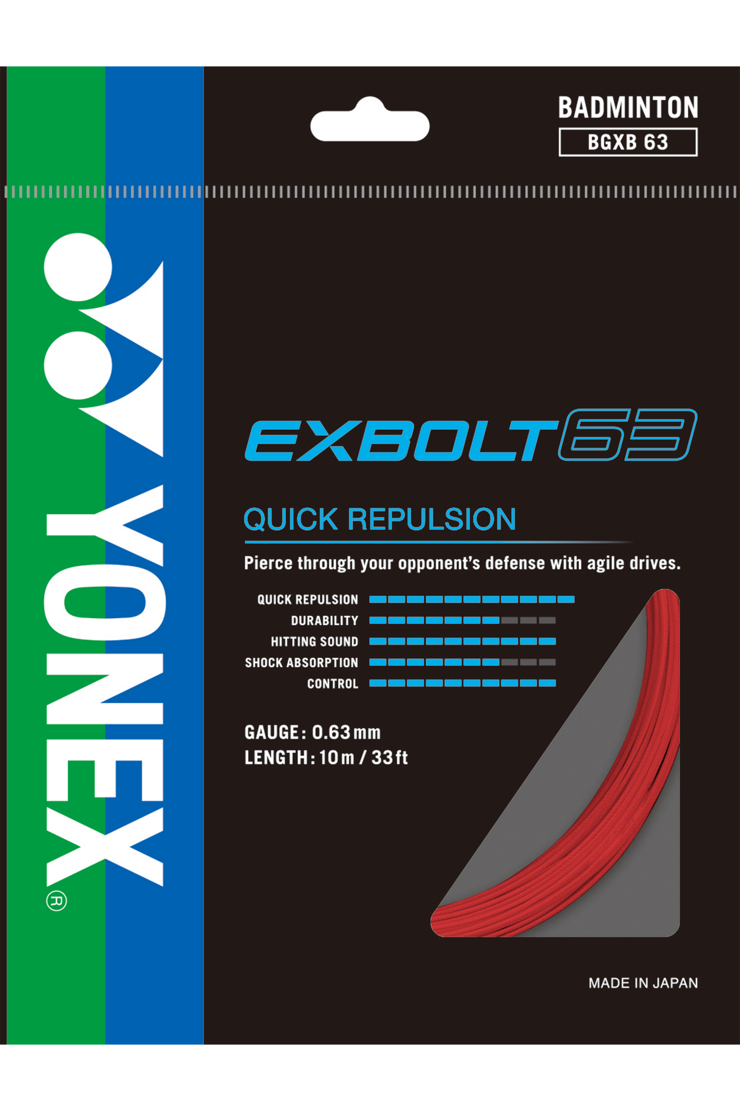 Yonex Exbolt 63 Badminton String