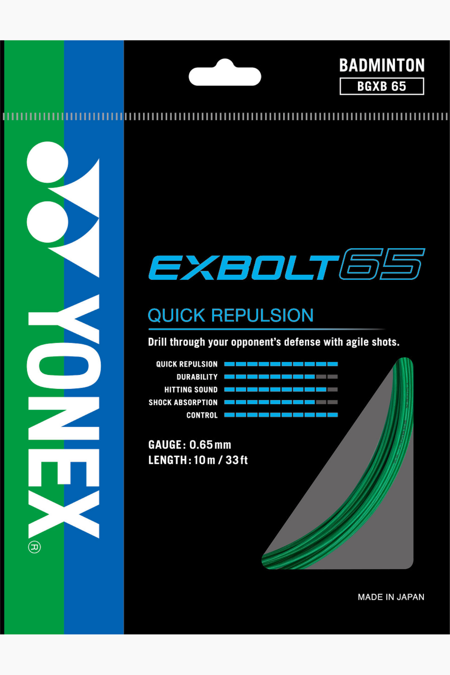 Yonex Exbolt 65 Badminton String