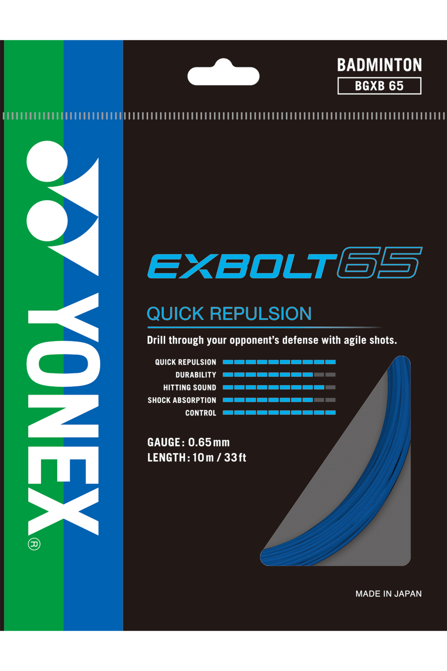 Yonex Exbolt 65 Badminton String