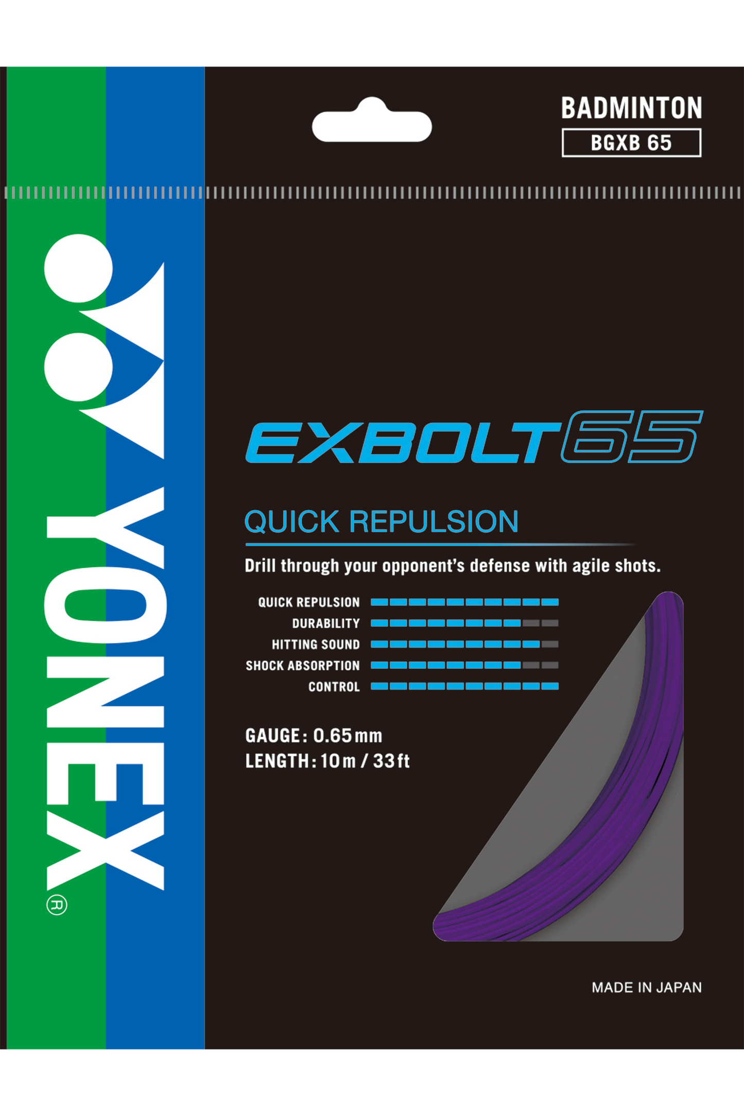 Yonex Exbolt 65 Badminton String