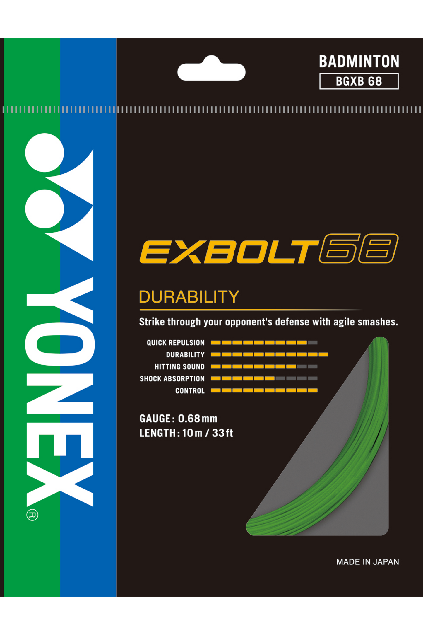 Yonex Exbolt 68 Badminton String