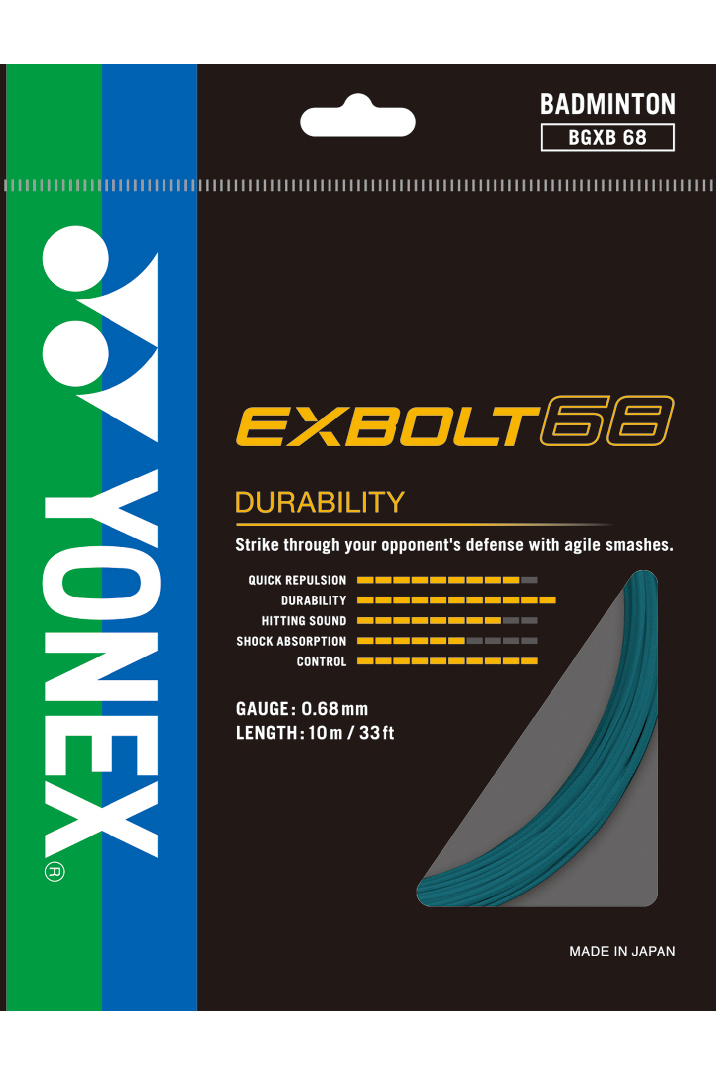 Yonex Exbolt 68 Badminton String